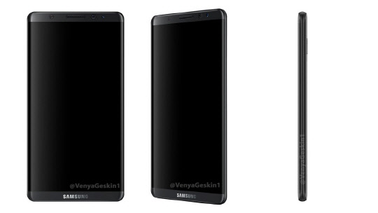 삼성전자 '갤럭시S8' 예상 이미지   베니아민 제스킨 제공